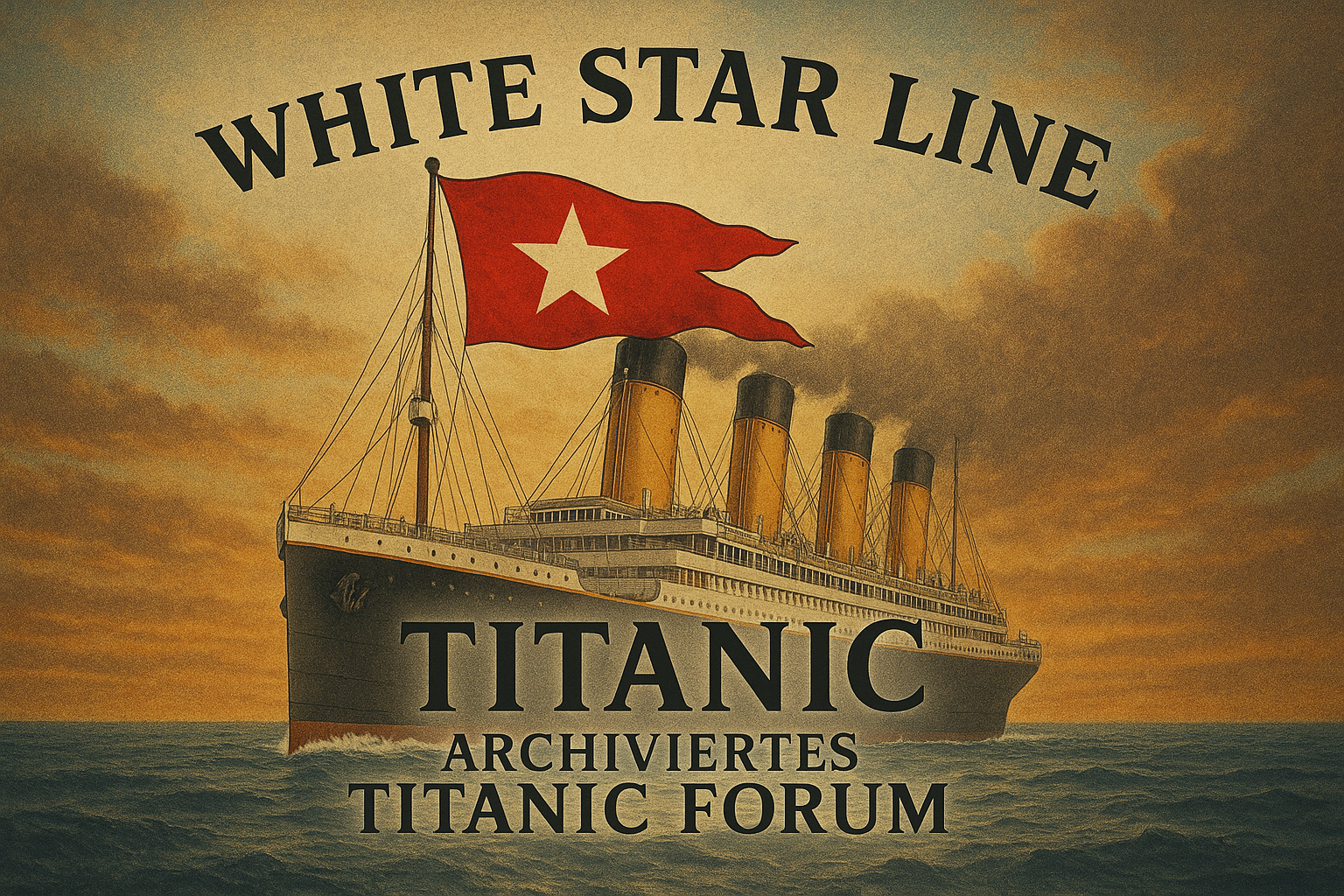 White Star Line Titanic Forum